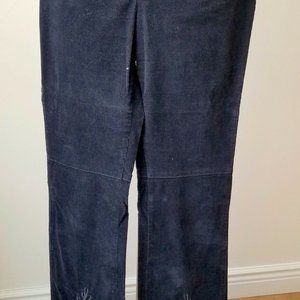 DOLCE & GABBANA Unique Pants Black Velvet With Emb